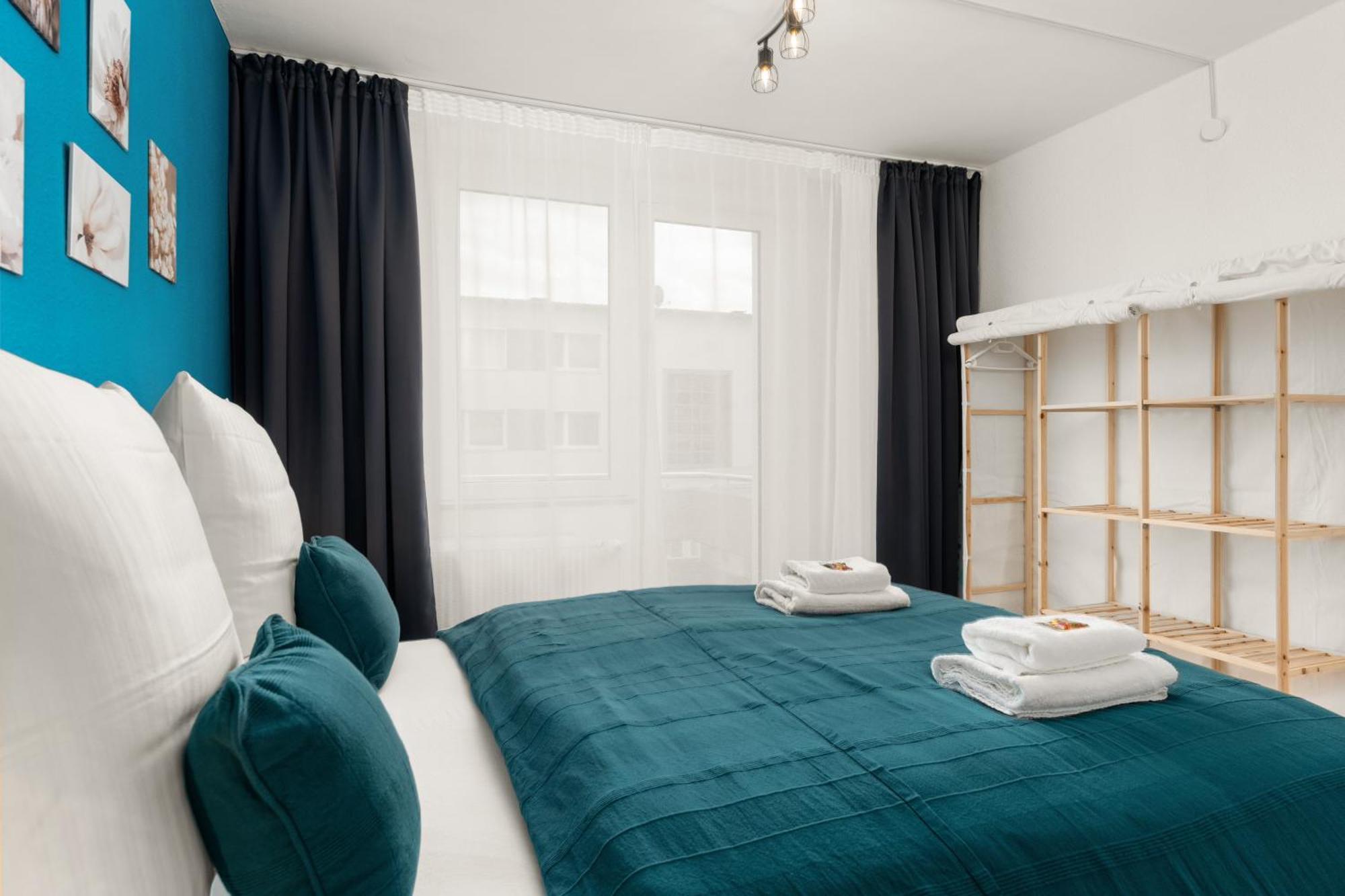 Free Living - City Design Apartments, Zentrum, Outlet, Balkon, Kueche Wolfsburgo Exterior foto