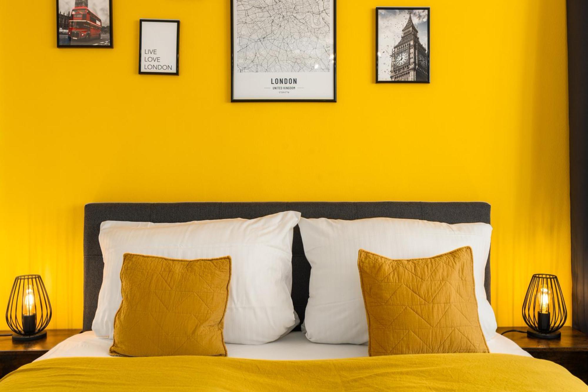 Free Living - City Design Apartments, Zentrum, Outlet, Balkon, Kueche Wolfsburgo Exterior foto