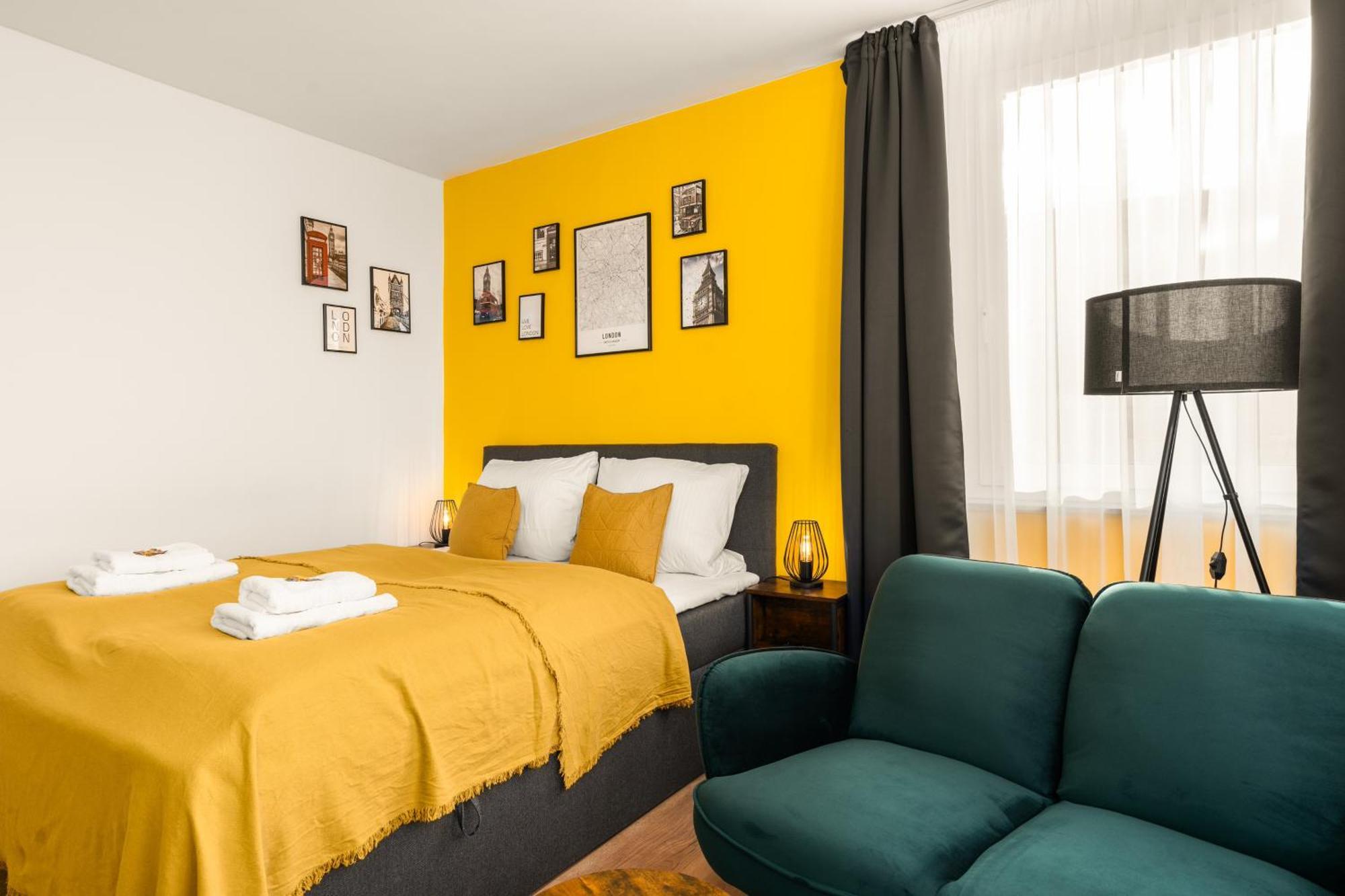 Free Living - City Design Apartments, Zentrum, Outlet, Balkon, Kueche Wolfsburgo Exterior foto