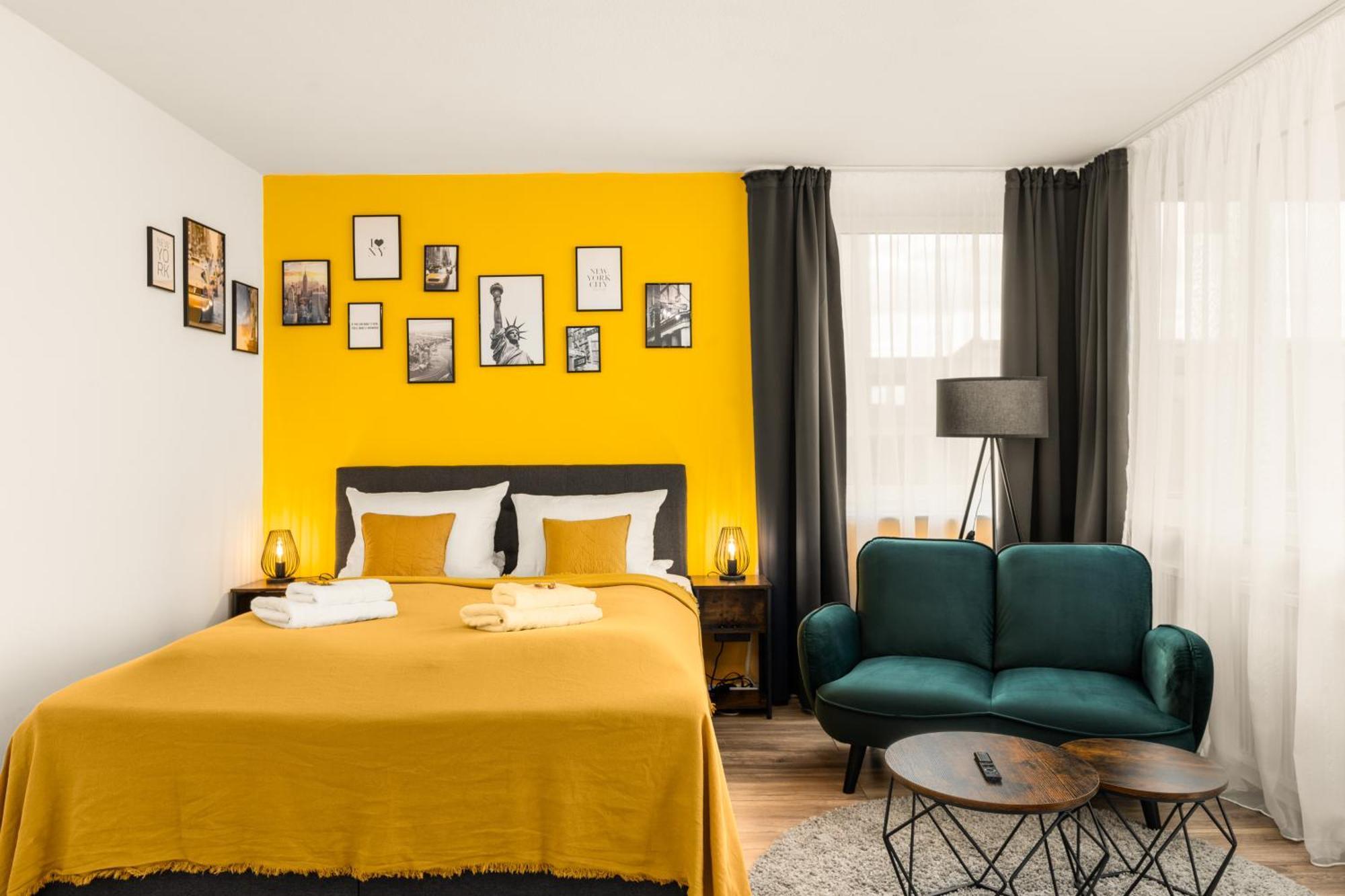 Free Living - City Design Apartments, Zentrum, Outlet, Balkon, Kueche Wolfsburgo Exterior foto