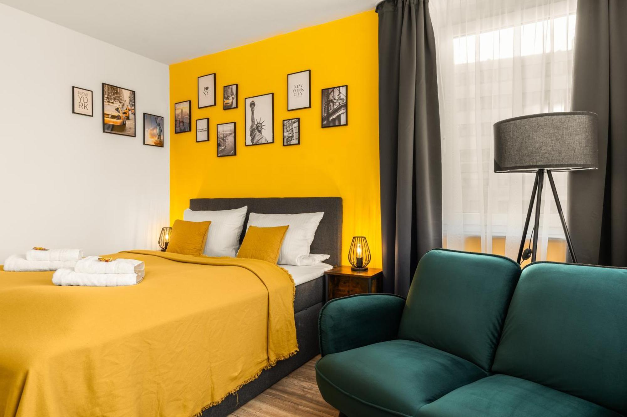 Free Living - City Design Apartments, Zentrum, Outlet, Balkon, Kueche Wolfsburgo Exterior foto